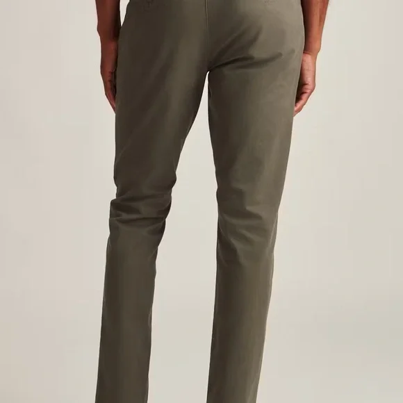 Bonobos Men's Olive Green Original Chinos- Athletic Fit - Picture 12 of 15